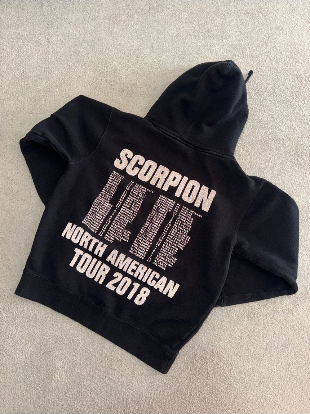 Drake Scorpion Tour 3M Reflective Tour Merch